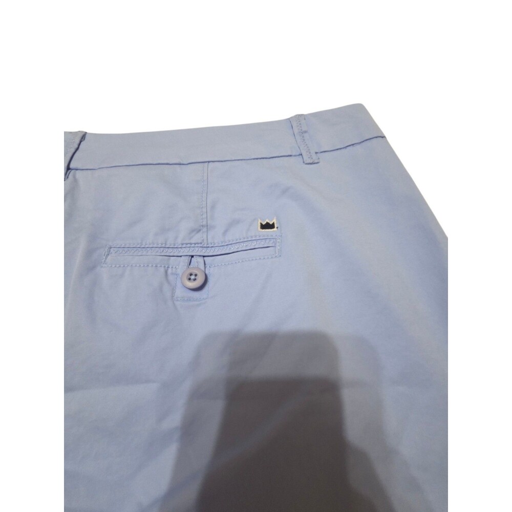 NWT Crown and Ivy Classic Fit Caroline Shorts Periwinkle 9” Inseam 18W C24.2 - Picture 10 of 10